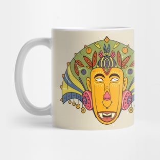 Tribal mask 2 Mug